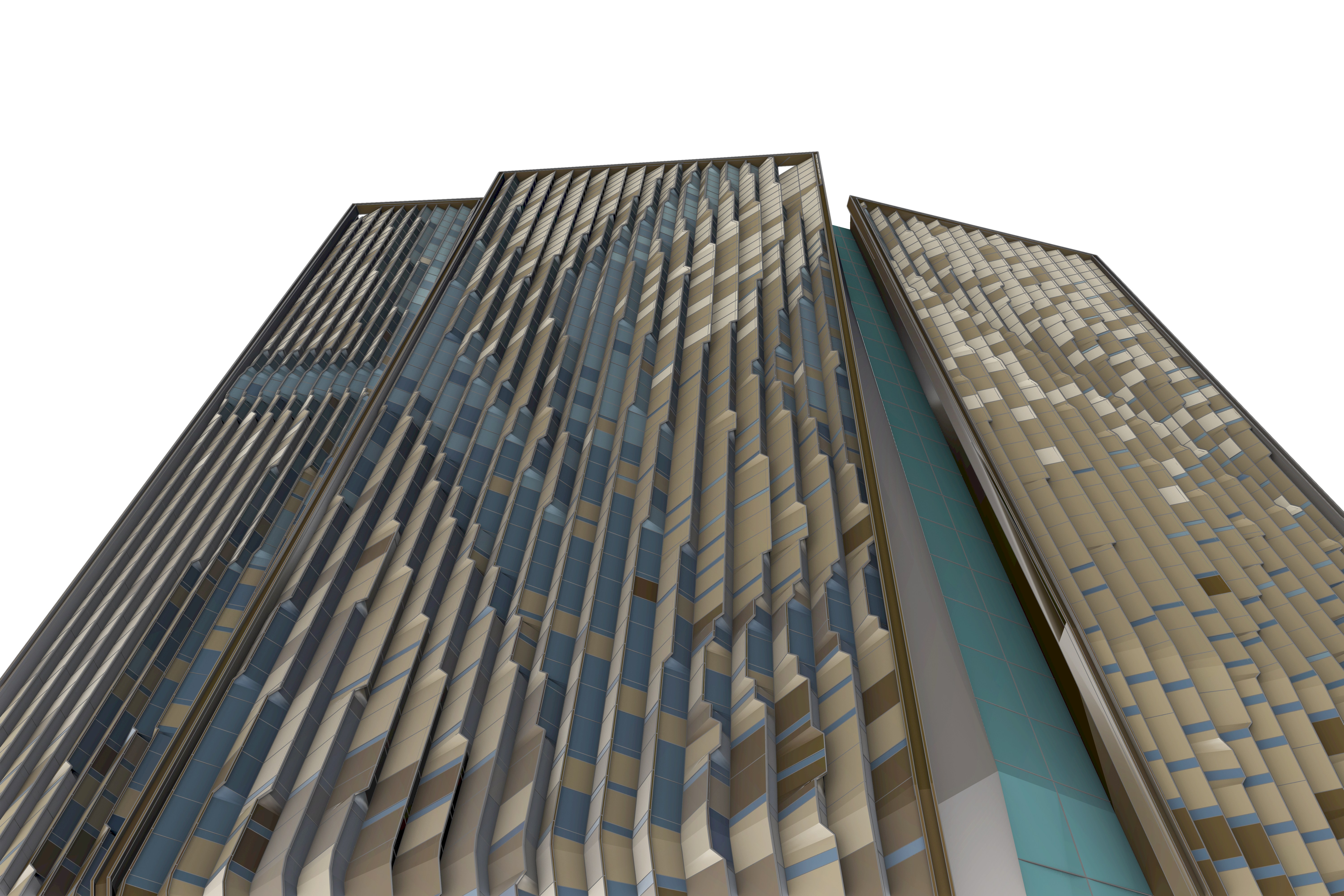 Façade concept model delivered by DARE Studio Lab