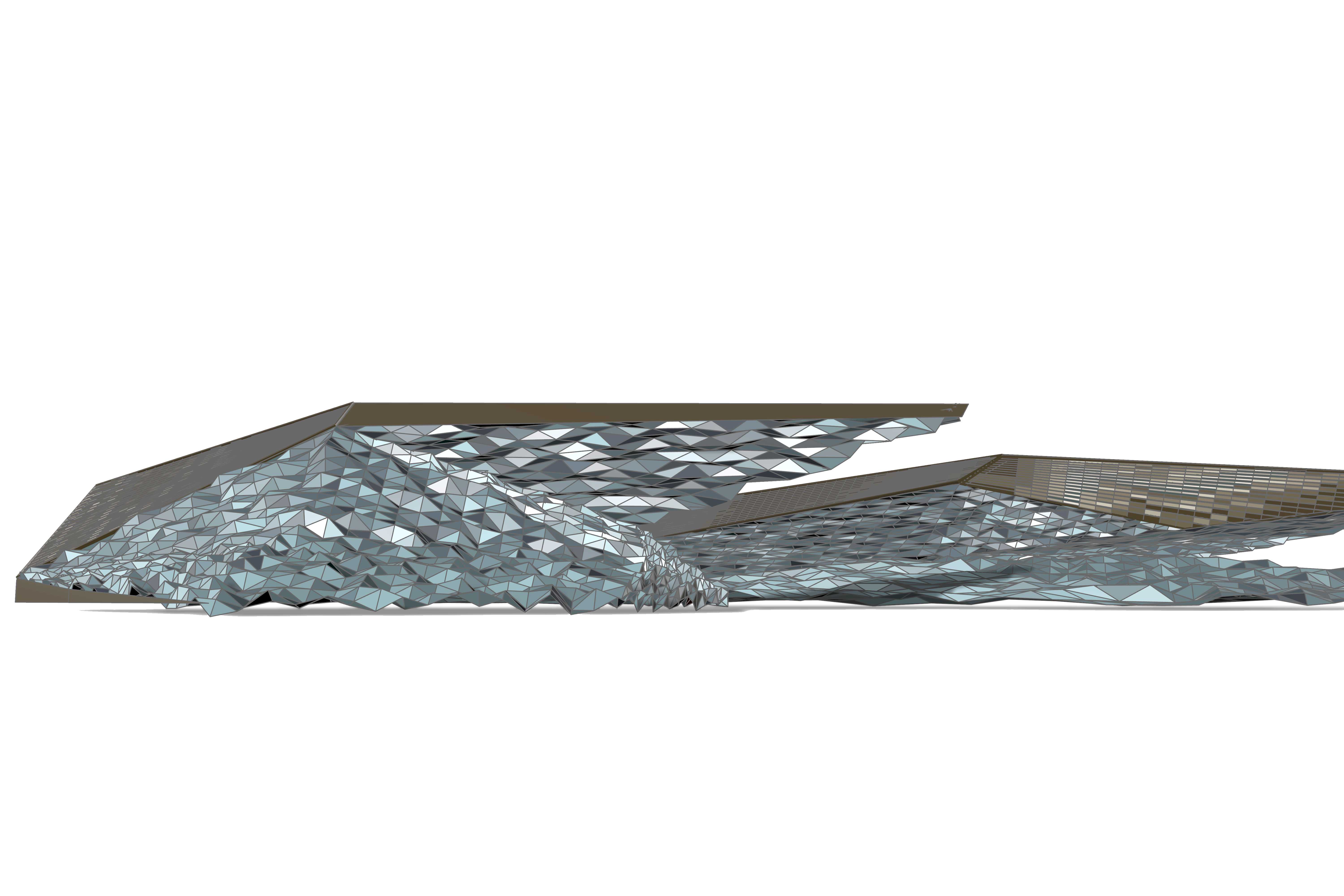 Further façade concept model delivered by DARE Studio Lab